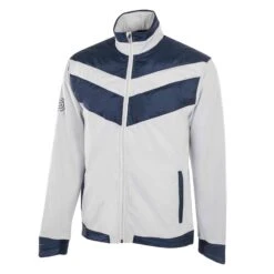 Galvin Green Liam Interface Golf Jacket Cool Grey/Navy