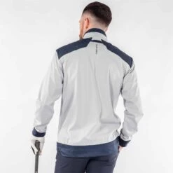 Galvin Green Liam Interface Golf Jacket Cool Grey/Navy -Teepeg Store image356010937
