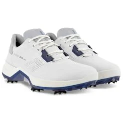 Ecco Biom G5 Gore-Tex Mens Golf Shoes White/Blue Depths -Teepeg Store image356185796