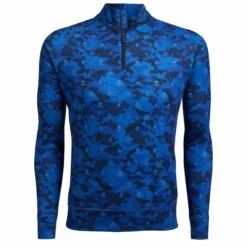 G/FORE Luxe Staple Mid Layer Twilight Camo