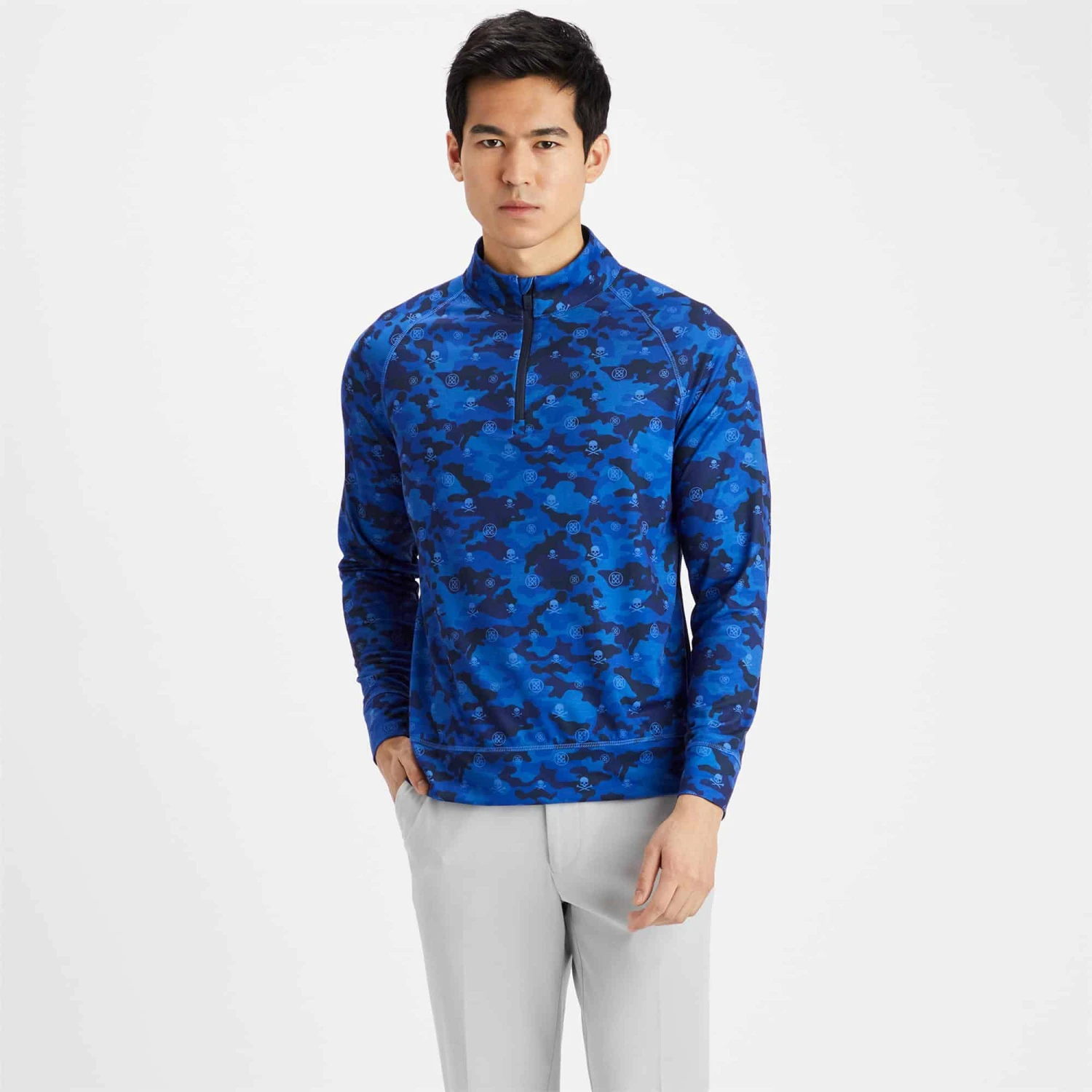 G/FORE Luxe Staple Mid Layer Twilight Camo 6 G/FORE Luxe Staple Mid Layer Twilight Camo - Image 4