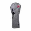 Banksy Girl With Heart Balloon Fairway Wood Headcover Grey -Teepeg Store image362001262