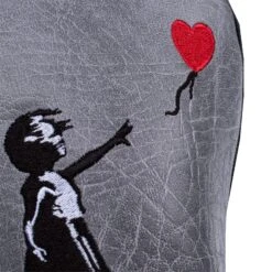 Banksy Girl With Heart Balloon Fairway Wood Headcover Grey -Teepeg Store image362001266