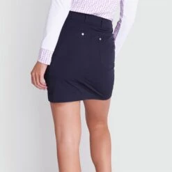 Green Lamb Tatum Ladies Golf Skort Navy 47 CM 13 Green Lamb Tatum Ladies Golf Skort Navy 47 CM -Teepeg Store image382677641