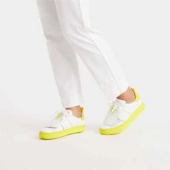 Ladies G/FORE Contrast Accent Kiltie Durf Golf Shoe Solar -Teepeg Store image383123356