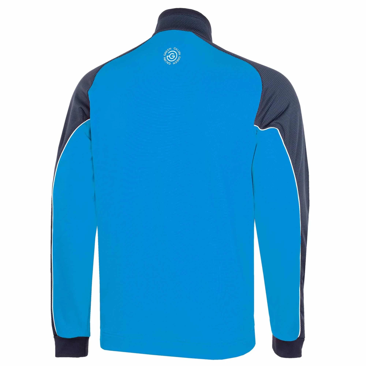 Galvin Green Daxton Insula Mens Golf Mid Layer Blue/Navy/White 4 Galvin Green Daxton Insula Mens Golf Mid Layer Blue/Navy/White - Image 2