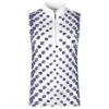 Tail Draya Ladies Sleeveless Golf Polo Shirt Jaguar Geo