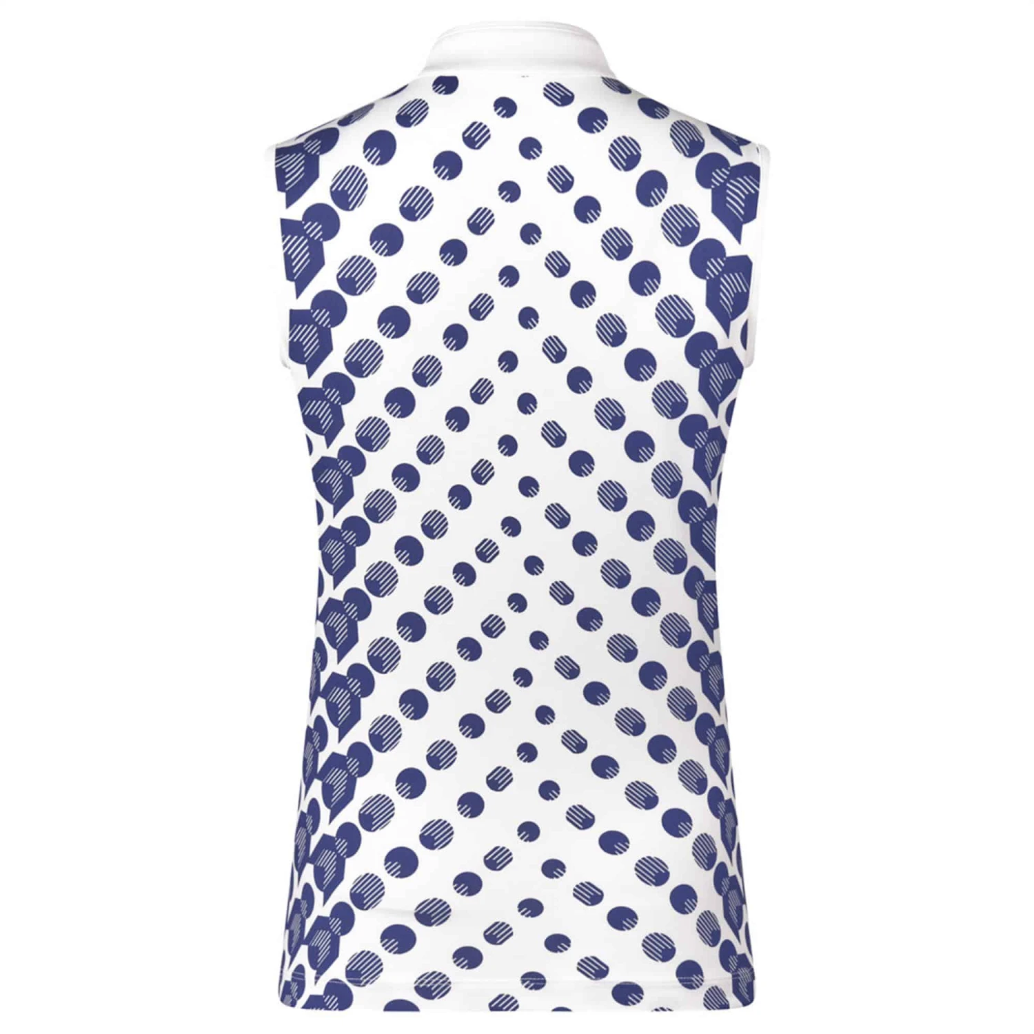 Tail Draya Ladies Sleeveless Golf Polo Shirt Jaguar Geo 4 Tail Draya Ladies Sleeveless Golf Polo Shirt Jaguar Geo - Image 2