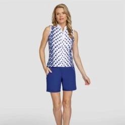 Tail Draya Ladies Sleeveless Golf Polo Shirt Jaguar Geo 12 Tail Draya Ladies Sleeveless Golf Polo Shirt Jaguar Geo -Teepeg Store image383552190