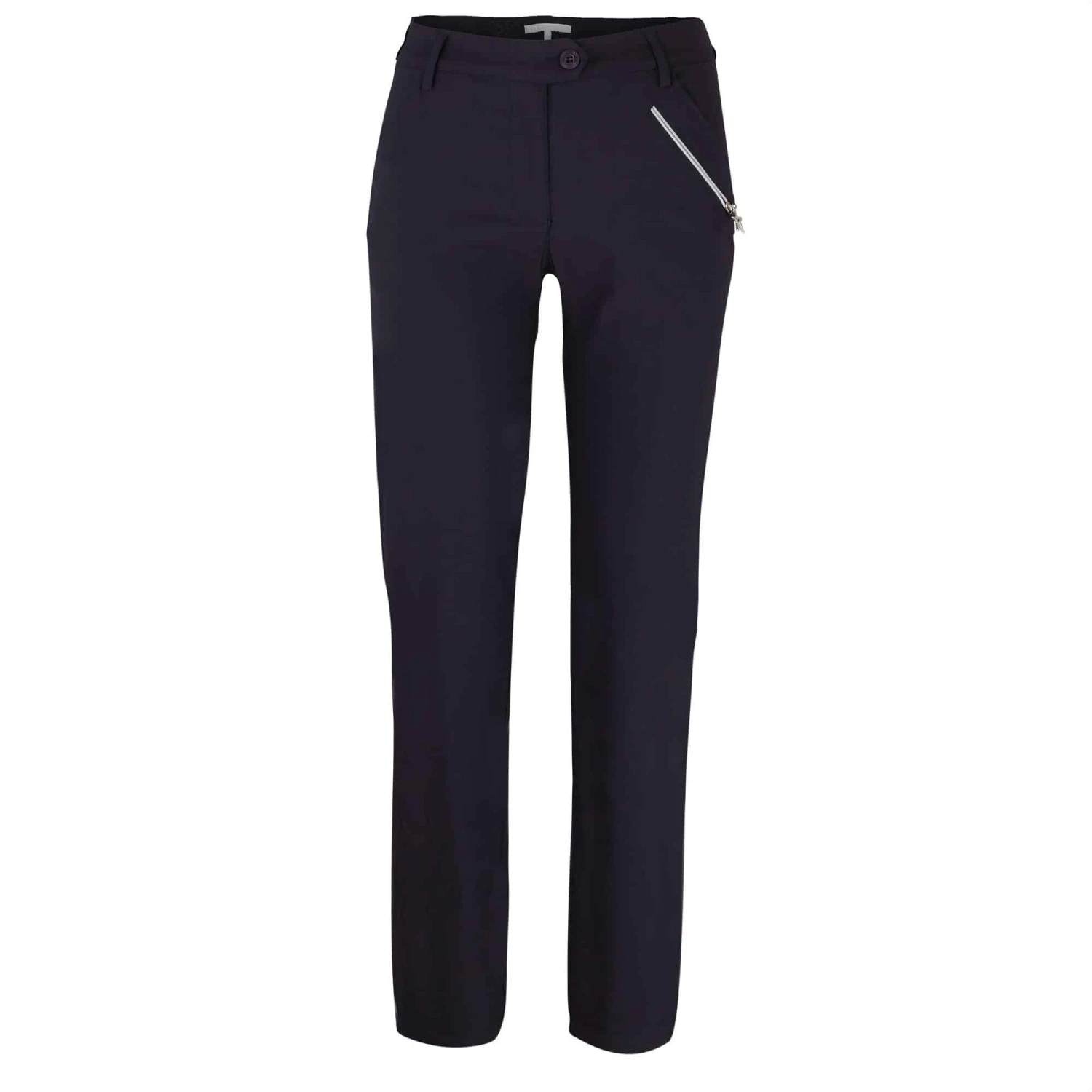 Swing Out Sister Core Ladies Golf Trousers Navy 31.5 Inch Leg 3 Swing Out Sister Core Ladies Golf Trousers Navy 31.5 Inch Leg