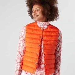 Swing Out Sister Penny Ladies Golf Vest Luscious Red -Teepeg Store image383668601