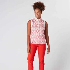 Swing Out Sister Serena Ladies Sleeveless Golf Polo Shirt Code Red -Teepeg Store image383669378 c8711ee6 9b18 4ff3 a749 57279961aace
