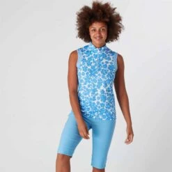 Swing Out Sister Serena Ladies Sleeveless Golf Polo Shirt Full Bloom -Teepeg Store image383669727 d1568af4 559b 4337 ba2d bcfb6e4d95c7