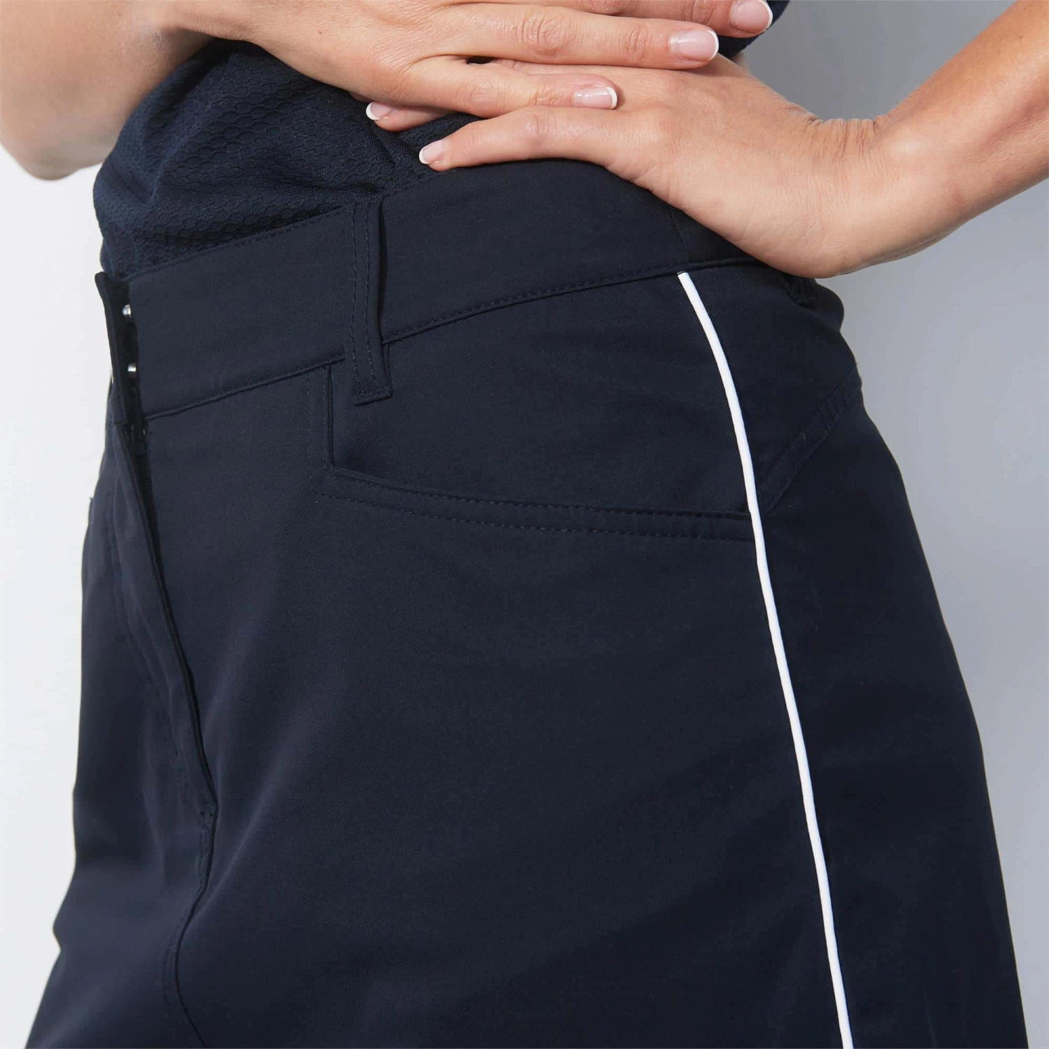 Daily Sports Glam Ladies Golf Skort Navy 45cm 5 Daily Sports Glam Ladies Golf Skort Navy 45cm - Image 3