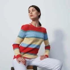 Daily Sports Olbia Knitted Ladies Golf Pullover -Teepeg Store image385325648