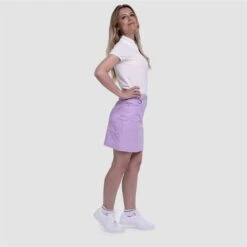 Pure Golf Calm Ladies Golf Skort Lilac 50CM -Teepeg Store image385561181