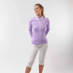 Pure Golf Mist Ladies Golf Jacket Lilac 10 Pure Golf Mist Ladies Golf Jacket Lilac -Teepeg Store image385562938