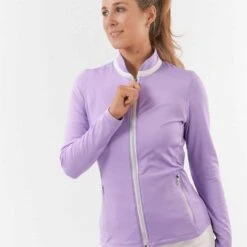Pure Golf Mist Ladies Golf Jacket Lilac 13 Pure Golf Mist Ladies Golf Jacket Lilac -Teepeg Store image385562944