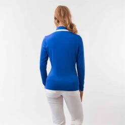 Pure Golf Mist Ladies Golf Jacket Royal Blue 14 Pure Golf Mist Ladies Golf Jacket Royal Blue -Teepeg Store image385563551