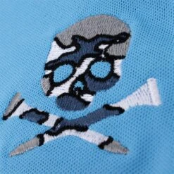 G/FORE Essential Tech Pique Mens Polo Shirt Cielo -Teepeg Store image386039261