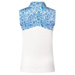 Pure Golf Harmony Ladies Sleeveless Golf Polo Shirt Peacock Swirl 7 Pure Golf Harmony Ladies Sleeveless Golf Polo Shirt Peacock Swirl -Teepeg Store image386753216
