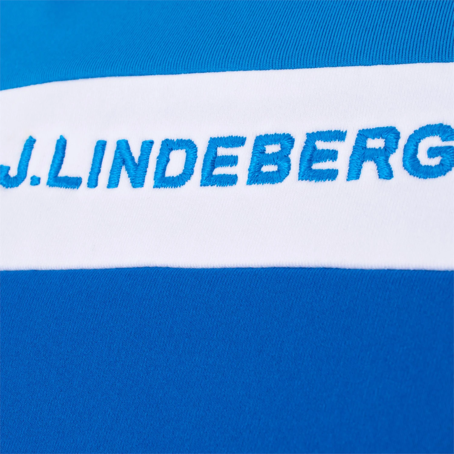 J.Lindeberg J Lindeberg Jarvis Mens Golf Mid Layer Brilliant Blue 5 J.Lindeberg J Lindeberg Jarvis Mens Golf Mid Layer Brilliant Blue - Image 3