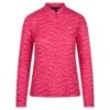 J.Lindeberg J Lindeberg Marilyn Ladies Golf Mid Layer Azalea Outline Bridge Swirl -Teepeg Store image386851418