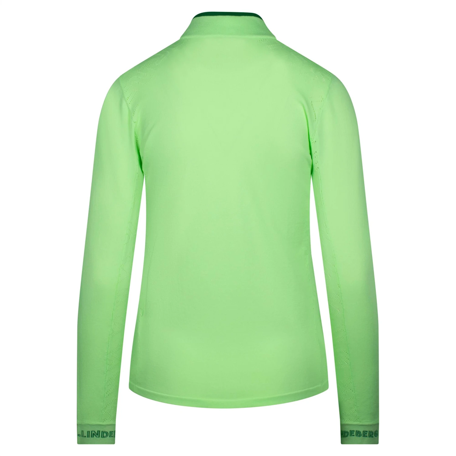 J.Lindeberg J Lindeberg Almaida Knitted Ladies Golf Sweater Patina Green 4 J.Lindeberg J Lindeberg Almaida Knitted Ladies Golf Sweater Patina Green - Image 2