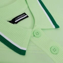 J.Lindeberg J Lindeberg Feline Knitted Shirt Patina Green -Teepeg Store image386852573