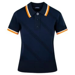 J.Lindeberg J Lindeberg Feline Knitted Shirt Navy