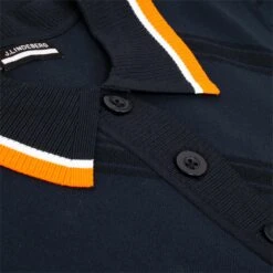 J.Lindeberg J Lindeberg Feline Knitted Shirt Navy -Teepeg Store image386913699