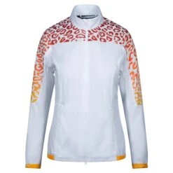 J.Lindeberg J Lindeberg Tenley Print Ladies Golf Jacket White