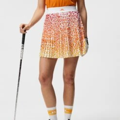 J.Lindeberg J Lindeberg Binx Print Ladies Golf Skirt Leo Reflect Sunset 14 J.Lindeberg J Lindeberg Binx Print Ladies Golf Skirt Leo Reflect Sunset -Teepeg Store image387262787
