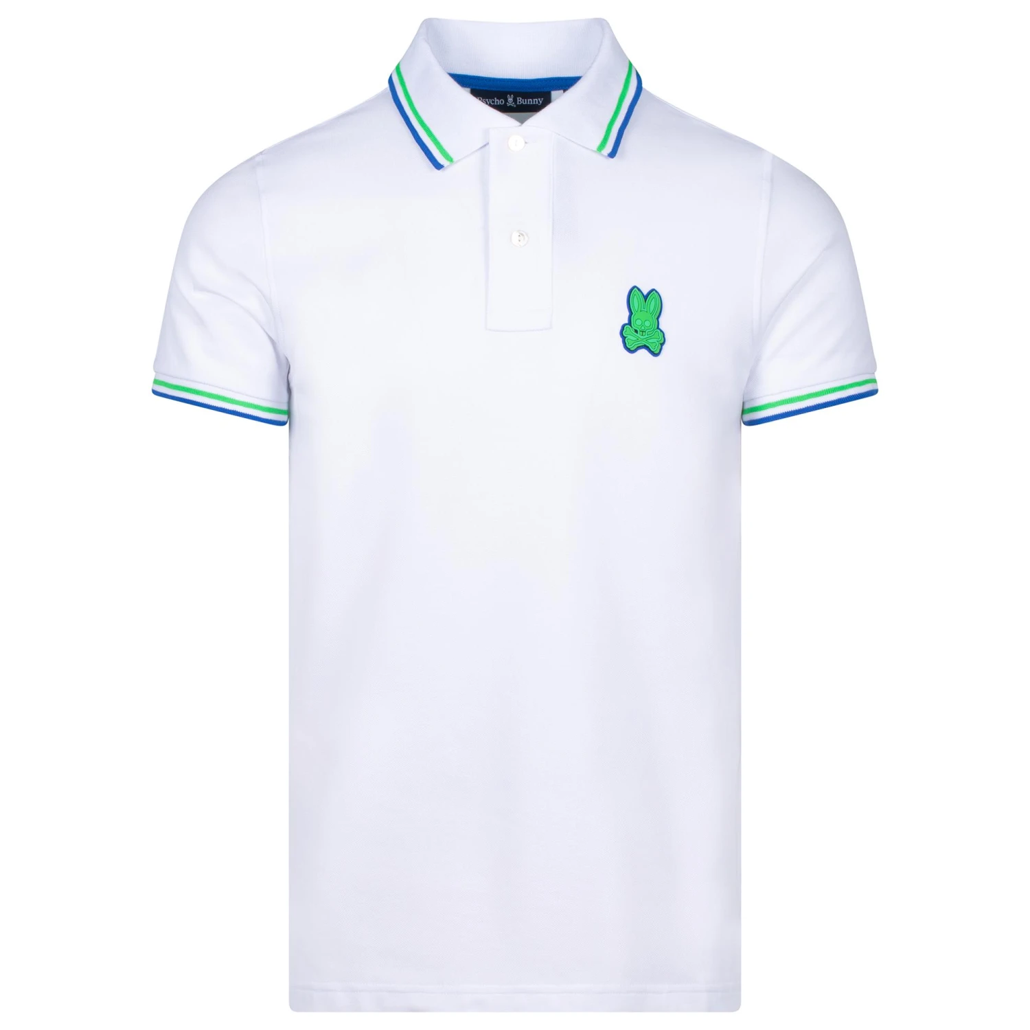 Psycho Bunny Banks Pique Polo White 3 Psycho Bunny Banks Pique Polo White