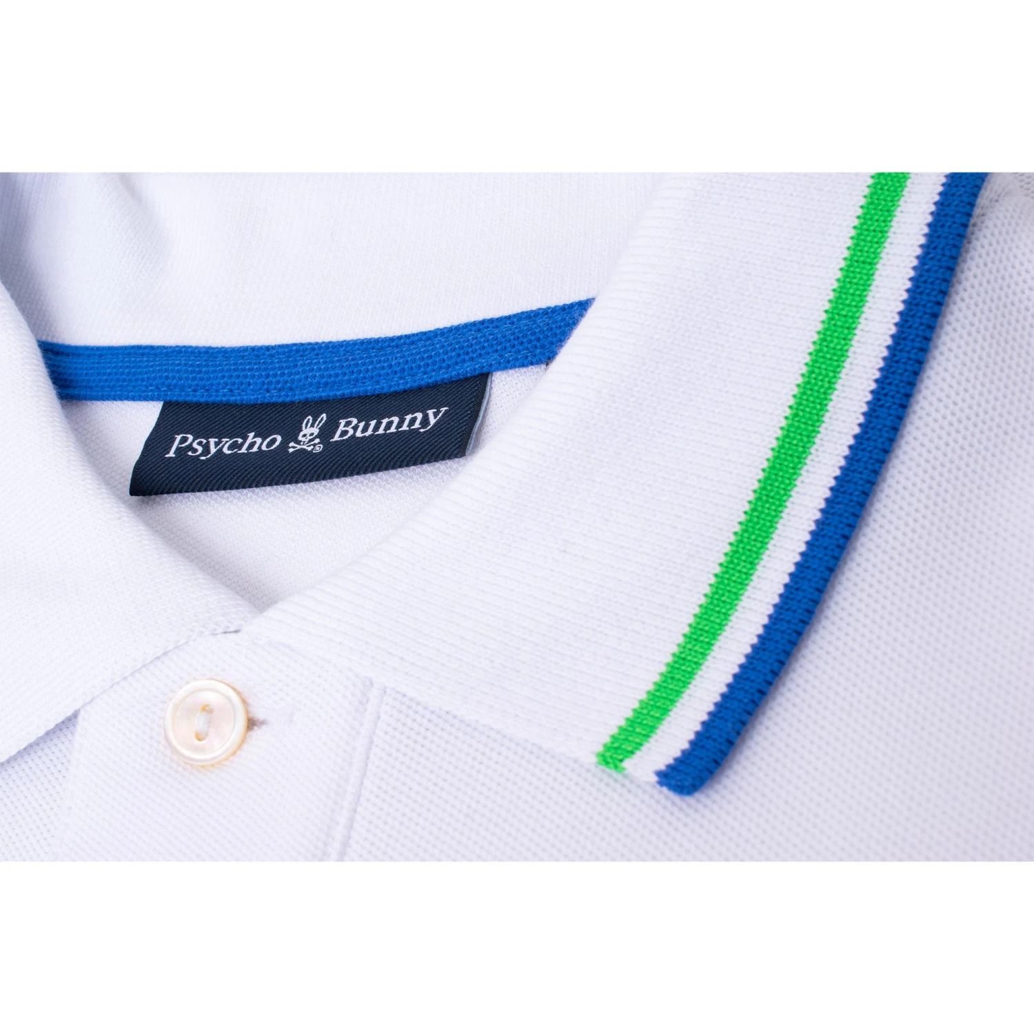 Psycho Bunny Banks Pique Polo White 7 Psycho Bunny Banks Pique Polo White - Image 5