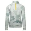 G/FORE Gradient Camo Quarter Zip Mens Golf Mid Layer Nimbus -Teepeg Store image387486996