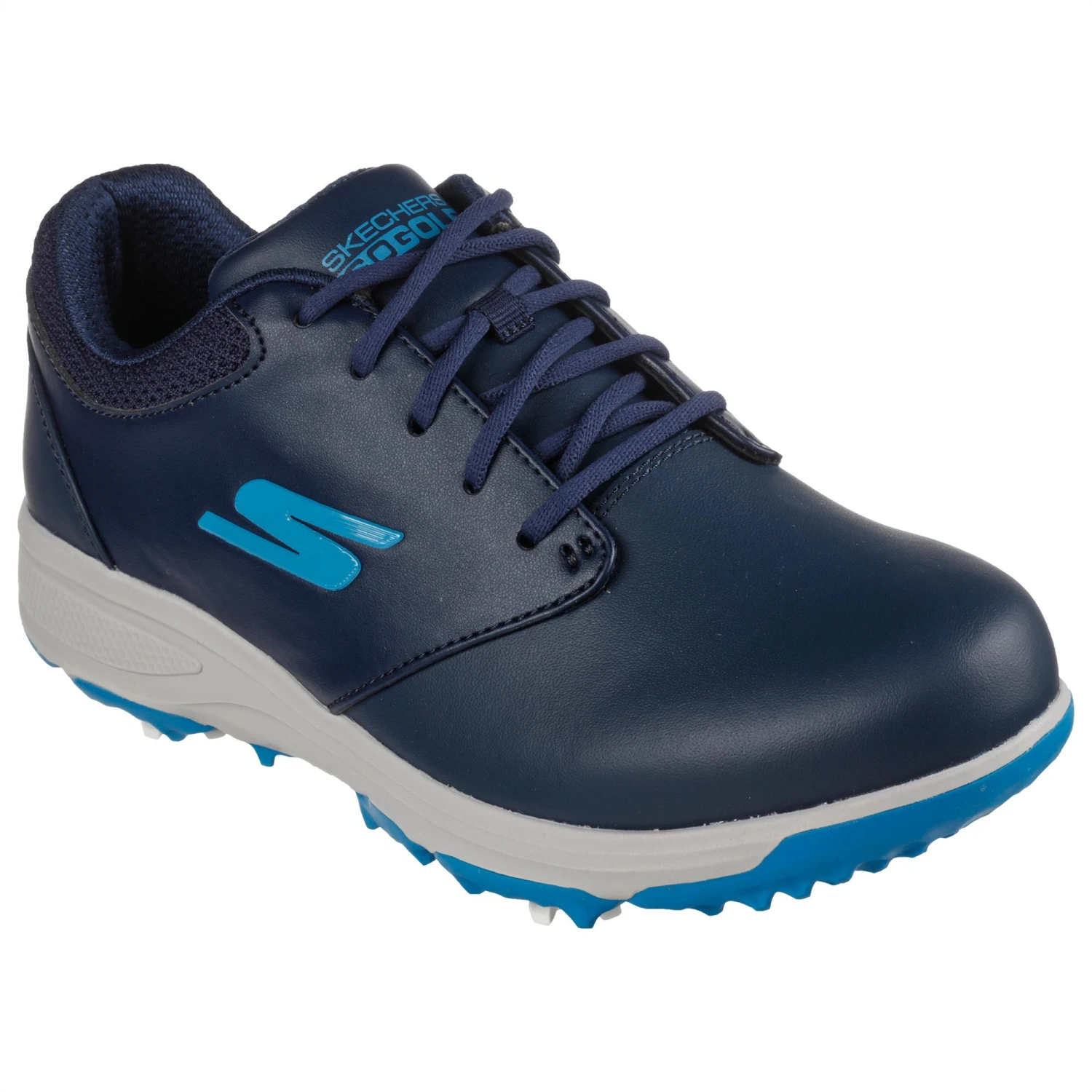 Skechers Go Golf Jasmine Ladies Golf Shoes Navy/Turquoise 4 Skechers Go Golf Jasmine Ladies Golf Shoes Navy/Turquoise - Image 2