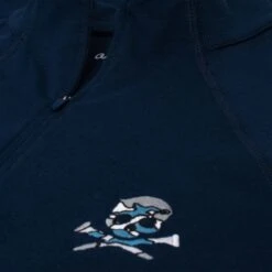 G/Fore Luxe Staple Quarter Zip Mens Golf Mid Layer Twilight -Teepeg Store image389690576