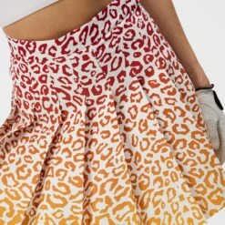 J.Lindeberg J Lindeberg Adina Leo Print Ladies Golf Skirt -Teepeg Store image389793721