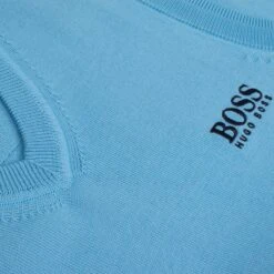 Hugo Boss Mens Vily Pro Slipover Open Blue -Teepeg Store image394368489