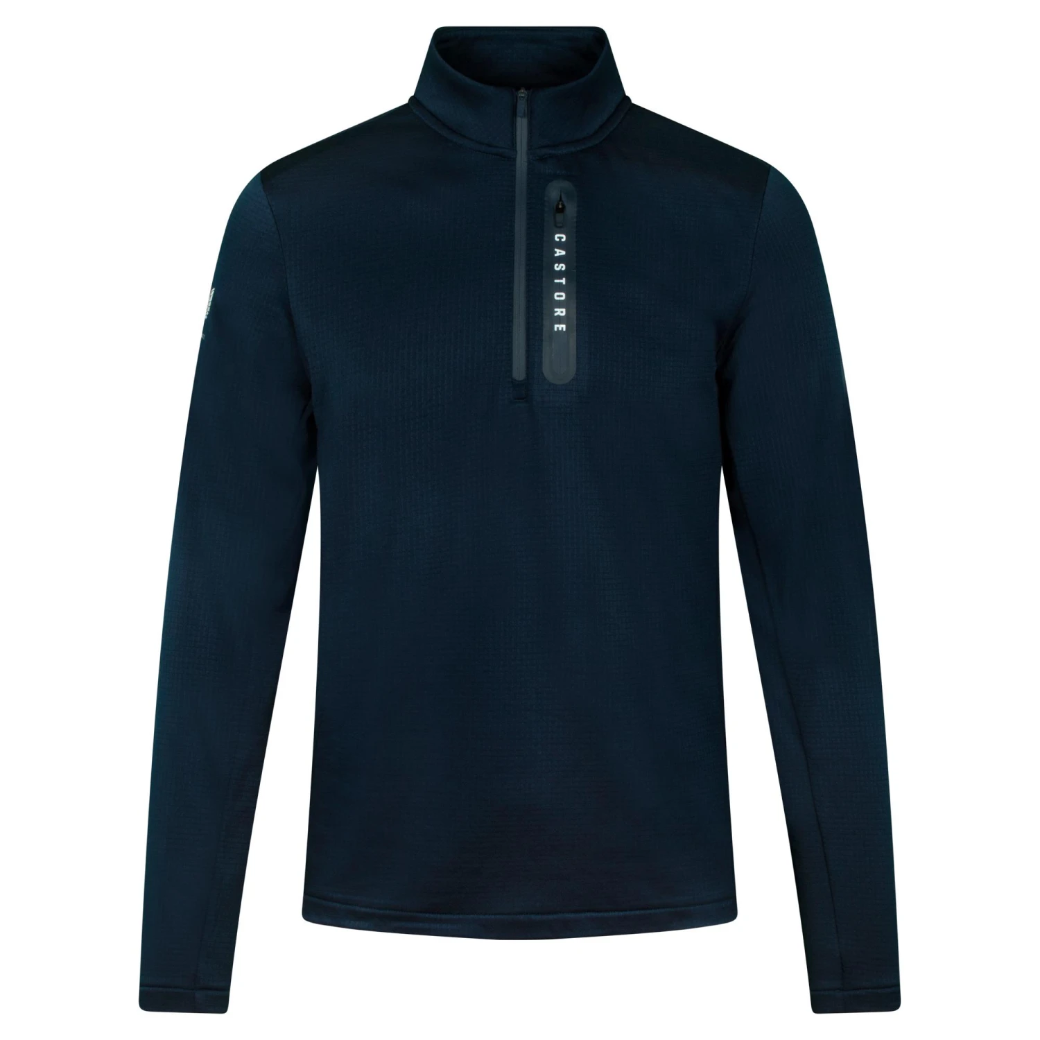 Castore Soft Shell Tech 1/2 Zip Mens Golf Mid Layer Midnight Navy 3 Castore Soft Shell Tech 1/2 Zip Mens Golf Mid Layer Midnight Navy