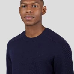 Castore Knitted Mens Crew Neck Golf Sweater Midnight Navy 13 Castore Knitted Mens Crew Neck Golf Sweater Midnight Navy -Teepeg Store image394720295 01a2f972 9d4f 40c8 81af 073937e1b88d