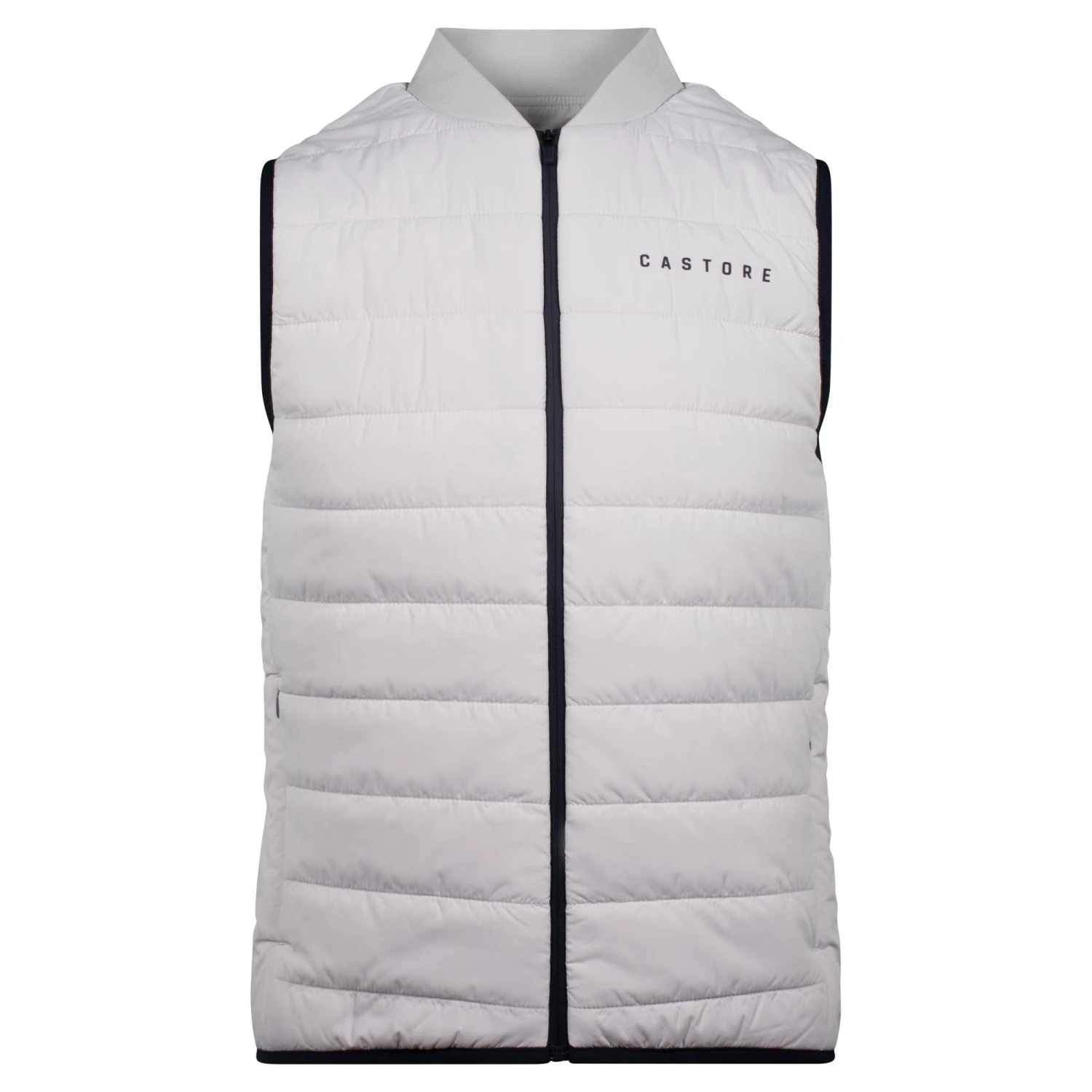 Castore Quilted Mens Golf Gilet Stone Grey 3 Castore Quilted Mens Golf Gilet Stone Grey