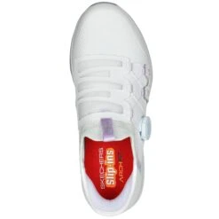 Skechers Go Golf Elite 5 Slip In Ladies Golf Shoes White/Lavender -Teepeg Store image395320877