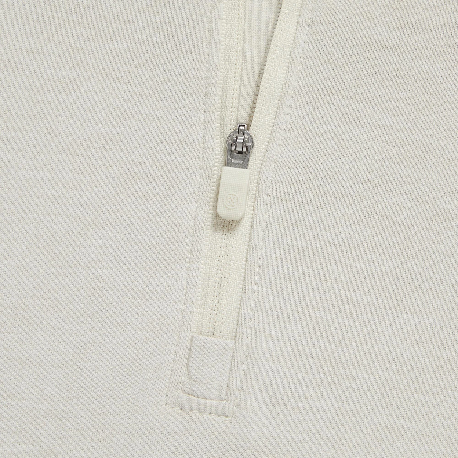 G/FORE Colour Block Luxe Ladies Golf Mid Layer Stone Heather 8 G/FORE Colour Block Luxe Ladies Golf Mid Layer Stone Heather - Image 6