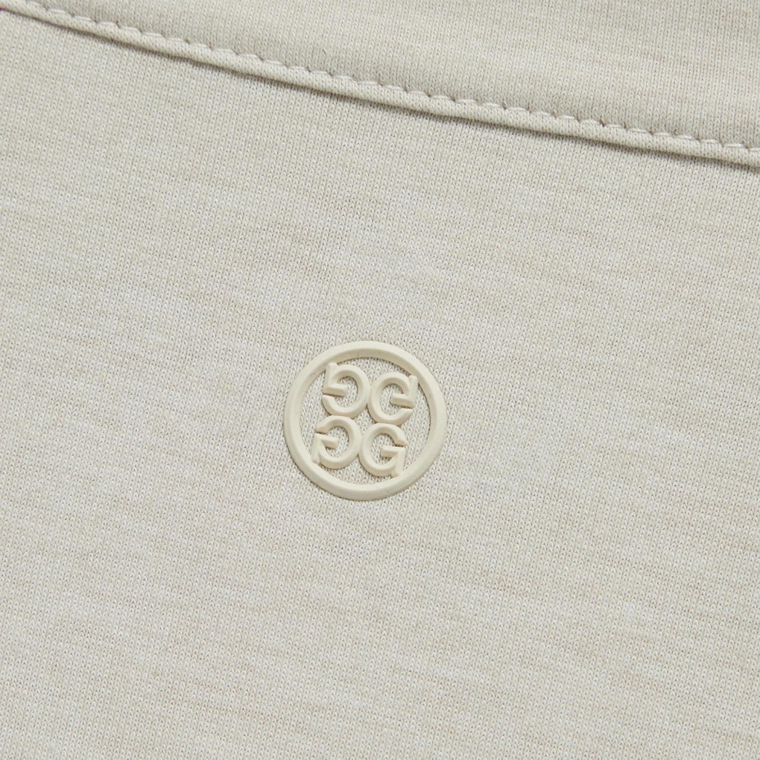 G/FORE Colour Block Luxe Ladies Golf Mid Layer Stone Heather 9 G/FORE Colour Block Luxe Ladies Golf Mid Layer Stone Heather - Image 7