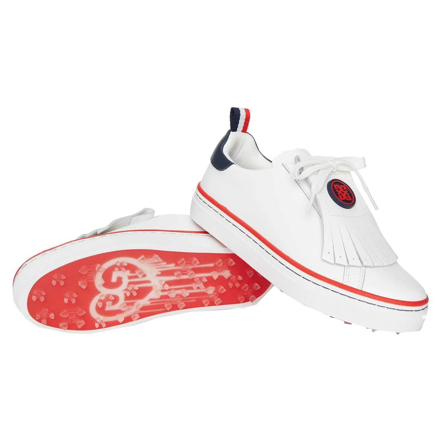 Ladies G/FORE Contrast Accent Kiltie Durf Ladies Golf Shoe Snow 4 Ladies G/FORE Contrast Accent Kiltie Durf Ladies Golf Shoe Snow - Image 2
