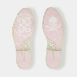 G/FORE Stud Cap Toe Gallivanter Ladies Golf Shoe Snow -Teepeg Store image396707128