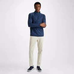 G/FORE Icon Camo Luxe Mens Golf Mid Layer Twilight -Teepeg Store image396711264