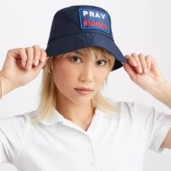 G/FORE Pray For Birdies Bucket Hat Twilight -Teepeg Store image396711919